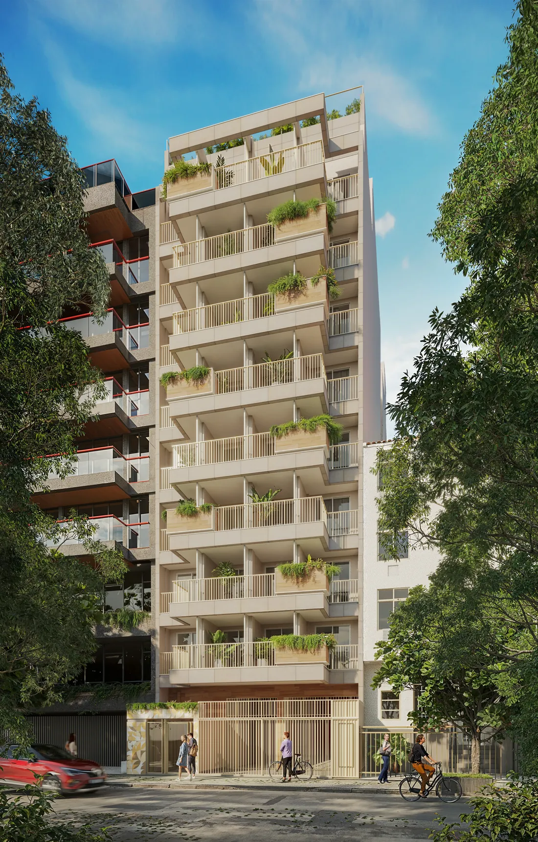 Fachada do Be.in.Rio Prudente 589